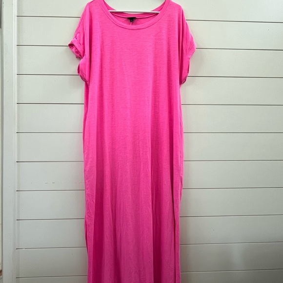 Torrid Pink Maxi Dress - Picture 1 of 6